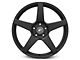 Forgestar CF5 Monoblock Matte Black Wheel; 19x9 (15-23 Mustang GT, EcoBoost, V6)