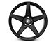 Forgestar CF5 Monoblock Matte Black Wheel; Rear Only; 20x11 (15-23 Mustang GT, EcoBoost, V6)