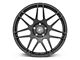 Forgestar F14 Monoblock Matte Black Wheel; Rear Only; 19x10 (15-23 Mustang GT, EcoBoost, V6)