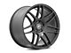 Forgestar F14 Monoblock Matte Black Wheel; Rear Only; 19x10 (15-23 Mustang GT, EcoBoost, V6)