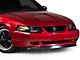 SEC10 Hood Accent Decal; Matte Black (99-04 Mustang GT; 99-02 Mustang V6)
