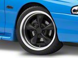 Bullitt Deep Dish Matte Black Wheel; 18x9; 30mm Offset (94-98 Mustang)