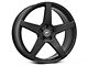 Forgestar CF5 Monoblock Matte Black Wheel; 20x9.5 (15-23 Mustang GT, EcoBoost, V6)