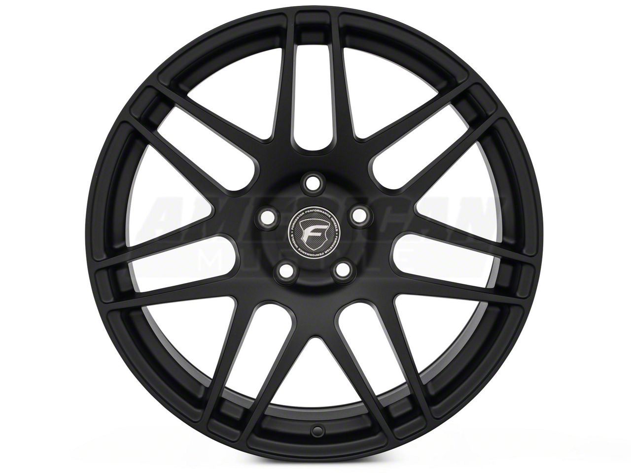 Forgestar Mustang F14 Monoblock Matte Black Wheel; 19x9.5