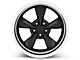 18x9 American Muscle Wheels Bullitt Wheel - 275/35R18 Sumitomo High Performance Summer HTR Z5 Tire; Wheel & Tire Package (99-04 Mustang)