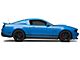 Staggered Forgestar CF5 Matte Black Wheel and Pirelli Tire Kit; 19x9/10 (05-14 Mustang)