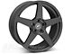 Forgestar CF5 Monoblock Matte Black Wheel and Pirelli Tire Kit; 19x9 (05-14 Mustang)