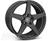 Staggered Forgestar CF5 Monoblock Matte Black Wheel and Mickey Thompson Tire Kit; 19x9/10 (05-14 Mustang)