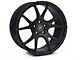 Staggered Forgestar CF5V Monoblock Matte Black Wheel and Mickey Thompson Tire Kit; 19x9/10 (05-14 Mustang)