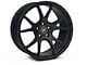 Staggered Forgestar CF5V Monoblock Matte Black Wheel and Pirelli Tire Kit; 19x9/10 (05-14 Mustang)