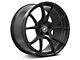 Staggered Forgestar CF5V Matte Black Wheel and NITTO INVO Tire Kit; 19x9 (15-23 Mustang GT, EcoBoost, V6)