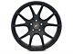 Forgestar CF5V Monoblock Matte Black Wheel and Pirelli Tire Kit; 19x9 (05-14 Mustang)