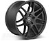 Staggered Forgestar F14 Monoblock Matte Black Wheel and Mickey Thompson Tire Kit; 19x9/10 (05-14 Mustang)
