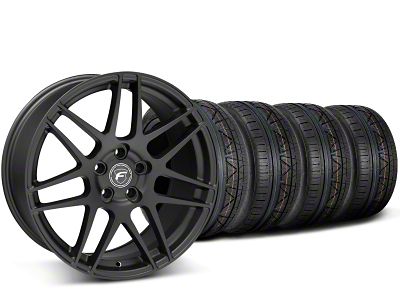 19x9 Forgestar F14 Wheel & NITTO High Performance INVO Tire Package (15-23 Mustang GT, EcoBoost, V6)
