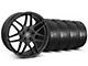 Forgestar F14 Monoblock Matte Black Wheel and Mickey Thompson Tire Kit; 20x9 (05-14 Mustang)