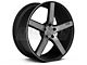 20x8.5 Niche Milan Wheel - 255/35R20 Mickey Thompson High Performance Summer Street Comp Tire; Wheel & Tire Package (05-14 Mustang)