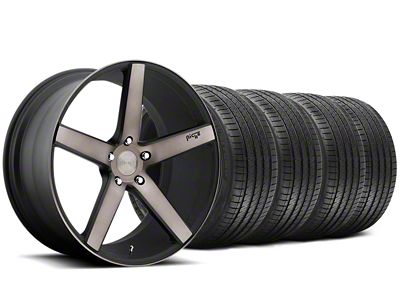 20x8.5 Niche Milan Wheel & Sumitomo High Performance HTR Z5 Tire Package (05-14 Mustang)