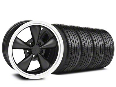 18x8 Bullitt Wheel & Pirelli All-Season P Zero Nero Tire Package (05-10 Mustang GT; 05-14 Mustang V6)