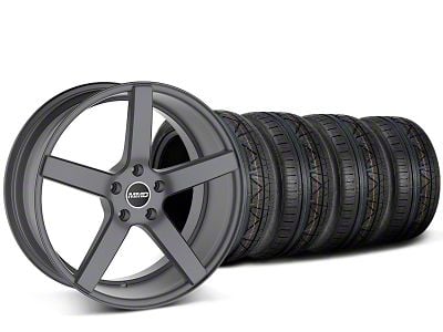 20x8.5 MMD 551C Wheel & NITTO High Performance INVO Tire Package (15-23 Mustang GT, EcoBoost, V6)