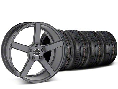 20x8.5 MMD 551C Wheel & NITTO High Performance INVO Tire Package (15-23 Mustang GT, EcoBoost, V6)
