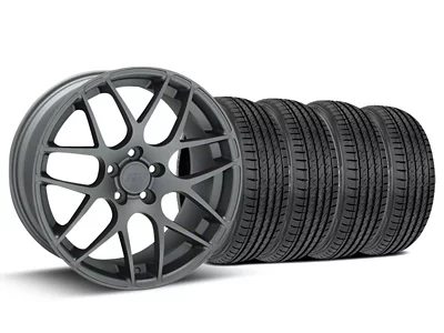 19x8.5 AMR Wheel & Sumitomo High Performance HTR Z5 Tire Package (15-23 Mustang GT, EcoBoost, V6)