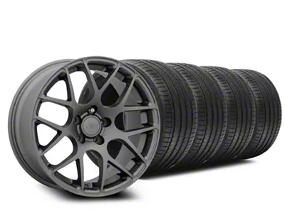 20x8.5 AMR Wheel & Sumitomo High Performance HTR Z5 Tire Package (15-23 Mustang GT, EcoBoost, V6)
