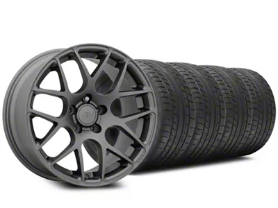 20x8.5 AMR Wheel & Mickey Thompson Street Comp Tire Package (05-14 Mustang)