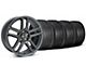 Laguna Seca Style Charcoal Wheel and NITTO INVO Tire Kit; 19x9 (05-14 Mustang)