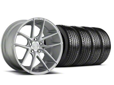 19x8.5 Niche Targa Wheel & Pirelli All-Season P Zero Nero Tire Package (05-14 Mustang)
