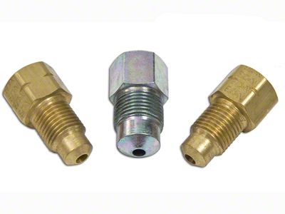Maximum Motorsports 1987-1993 Master Cylinder Brake Adapter Fittings (87-93 5.0L Mustang)