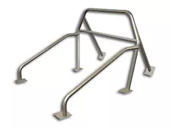 Maximum Motorsports 6-Point Drag Race Roll Bar with Fixed Harness Mount (94-04 Mustang Convertible)