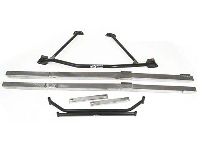 Maximum Motorsports Full Length Chassis Brace Package (79-93 Mustang Coupe, Hatchback)