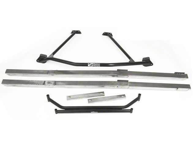 Maximum Motorsports Full Length Chassis Brace Package (79-93 Mustang Coupe, Hatchback)