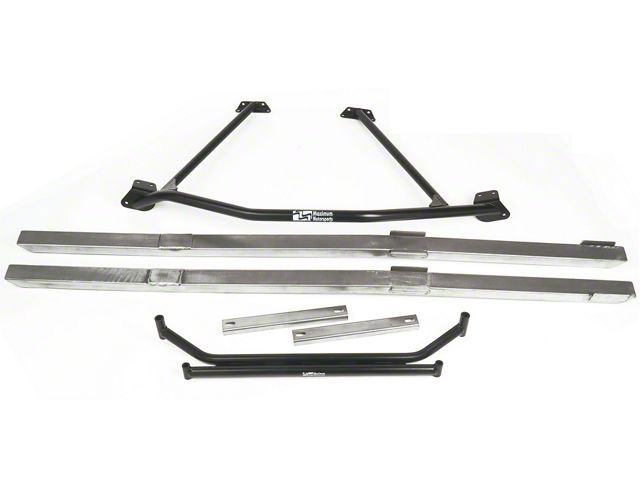 Maximum Motorsports Full Length Chassis Brace Package (83-93 Mustang Convertible)