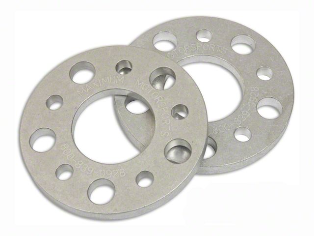 Maximum Motorsports Non-Hubcentric Wheel Spacers; 1/2-Inch (05-14 Mustang)