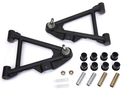Maximum Motorsports Non-Offset Front Control Arms with Urethane Bushings (79-93 Mustang)