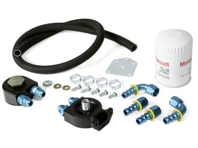 Maximum Motorsports Severe Duty Oil Filter Relocation Kit (96-98 Mustang Cobra)