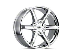 Mazzi Stilts Chrome Wheel; 24x9.5; 18mm Offset (06-10 Charger)
