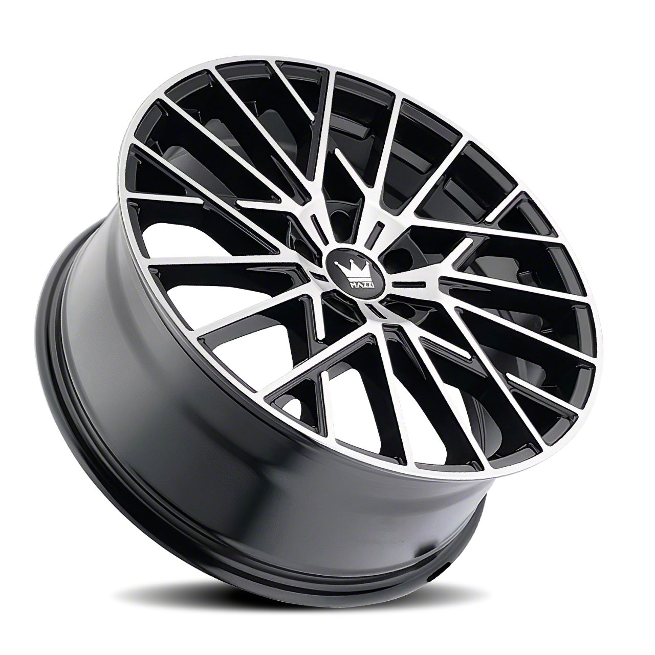 Mazzi Mustang Jinx Gloss Black Machined Wheel; 20x8.5; 38mm