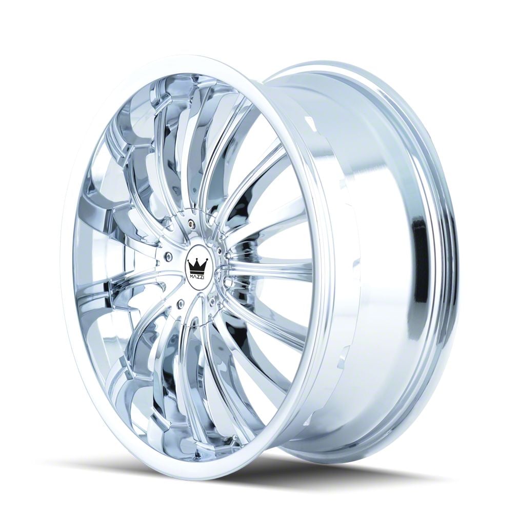 Mazzi Mustang Hype Chrome Wheel; 18x7.5; 40mm Offset 351-8703C (94
