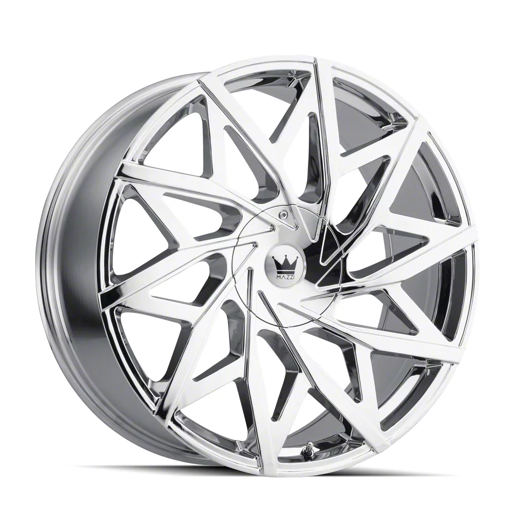 Mazzi Mustang Big Easy Chrome Wheel; 20x8.5; 35mm Offset 372-2814C