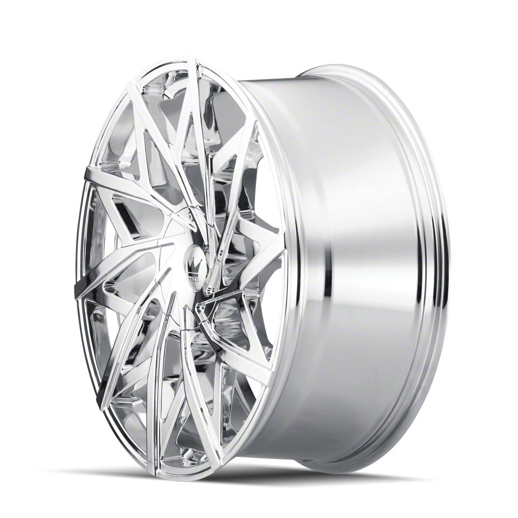 Mazzi Mustang Big Easy Chrome Wheel; 20x8.5; 35mm Offset 372-2814C