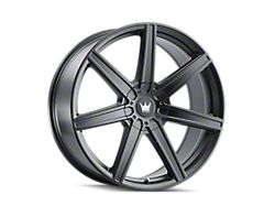 Mazzi Laguna Matte Black Wheel; 22x9.5; 18mm Offset (11-23 RWD Charger, Excluding Widebody)