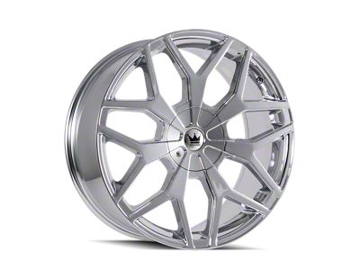 Mazzi Profile Chrome Wheel; 20x8.5; 35mm Offset (24-25 Mustang)