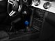 SpeedForm Modern Billet Retro Style 5-Speed Shift Knob; Blue (05-10 Mustang GT, V6)