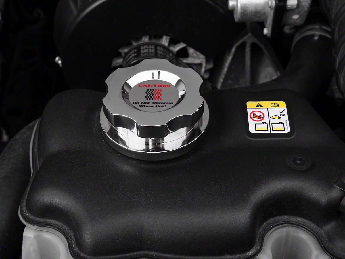 SpeedForm Mustang Modern Billet Underhood Dress-up Kit; Chrome; 5 