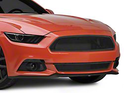 SpeedForm Modern Billet Upper Mesh Grille; Black (15-17 Mustang GT, EcoBoost, V6)