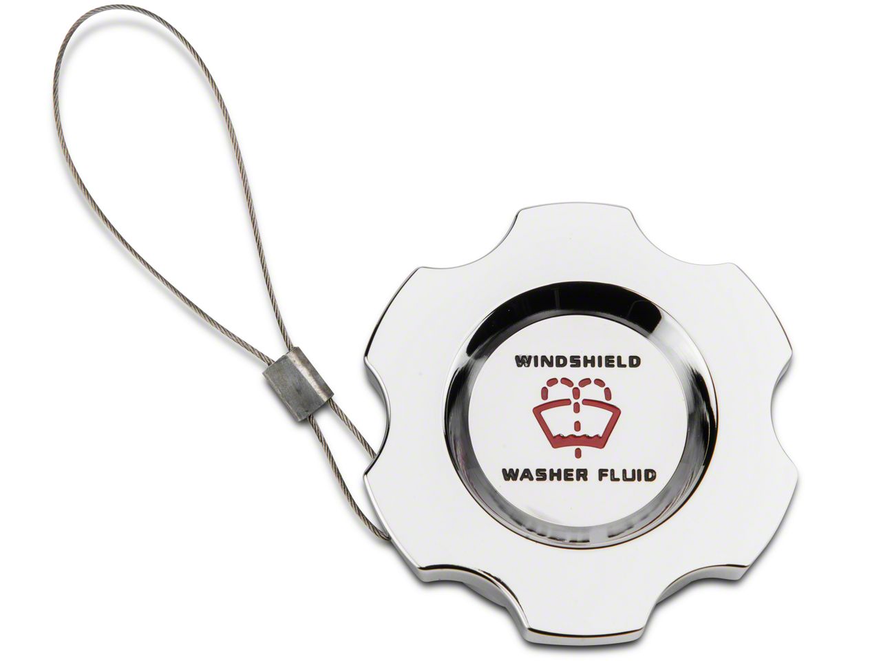 MU0044SC Chrome Billet Oil Cap Fits Ford 2005-13 Mustang GT & 4.0l V6 For Sale O - Foto 2