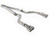 MBRP Armor Lite Cat-Back Exhaust with Polished Tips; Race Version (17-23 5.7L HEMI Challenger)