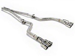 MBRP Armor Lite Cat-Back Exhaust with Polished Tips; Race Version (15-23 6.2L HEMI Challenger)